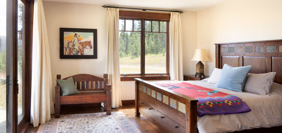 High Mountain Rustic Bedroom